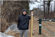 Mitchell Hills, Sudbury Reservoir Posts, Markers, and Enhancements 2018 Project, at Ward Road