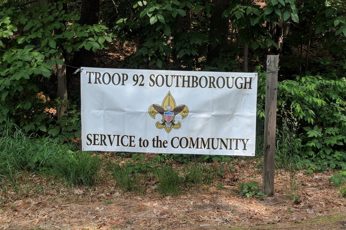 Troop 92 Community Service 2018 Trail Tree Debris Clean Up Day SRT June 2, 2018
