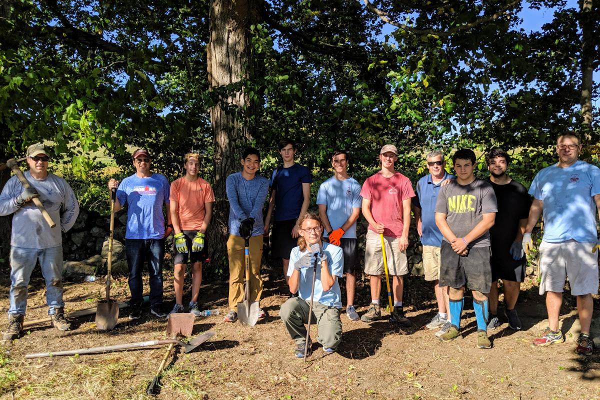 Zane Walter Eagle Scout Project Fall 2019, Trailhead Kiosk and Parking