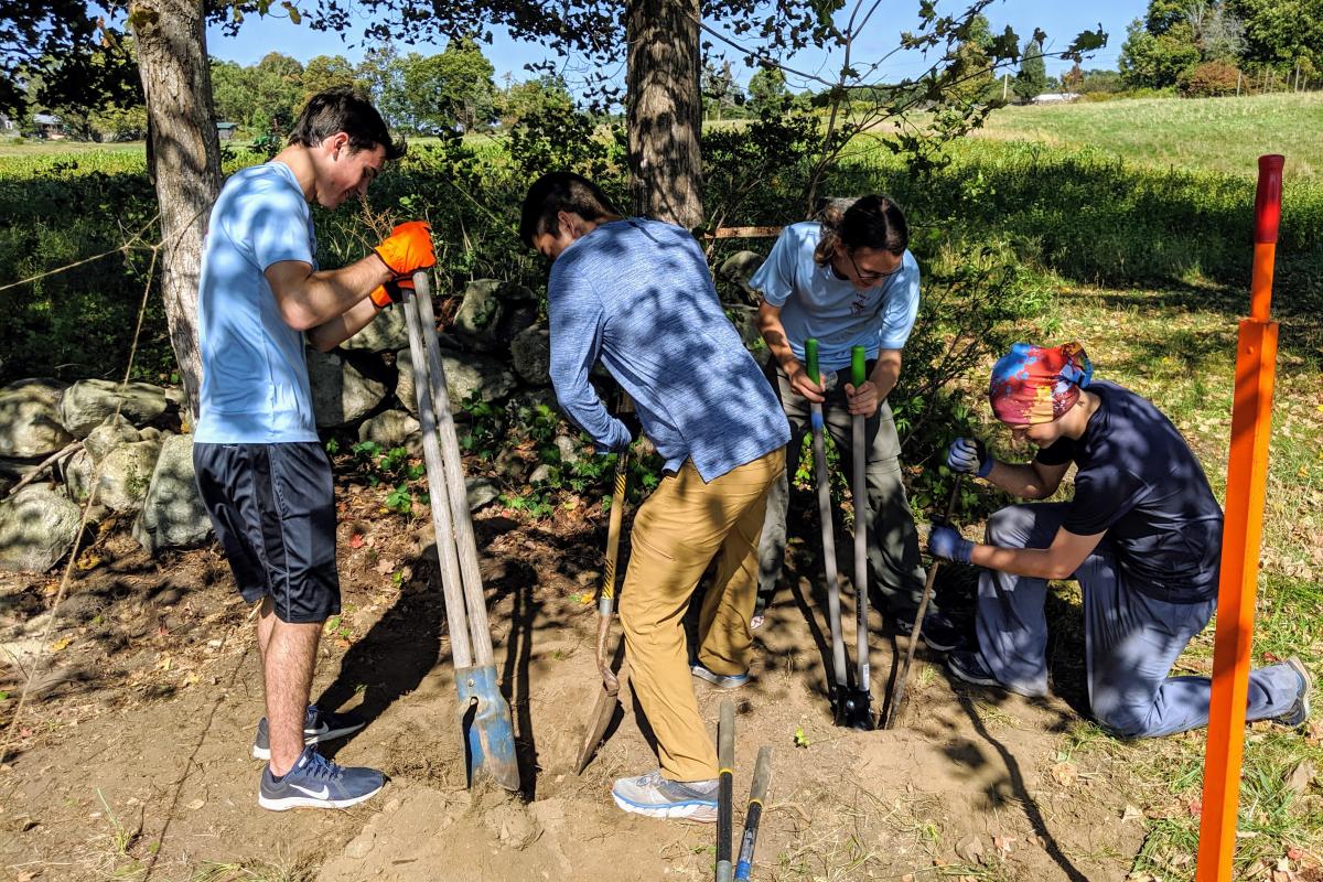 Zane Walter Eagle Scout Project Fall 2019, Trailhead Kiosk Build and Parking Lot