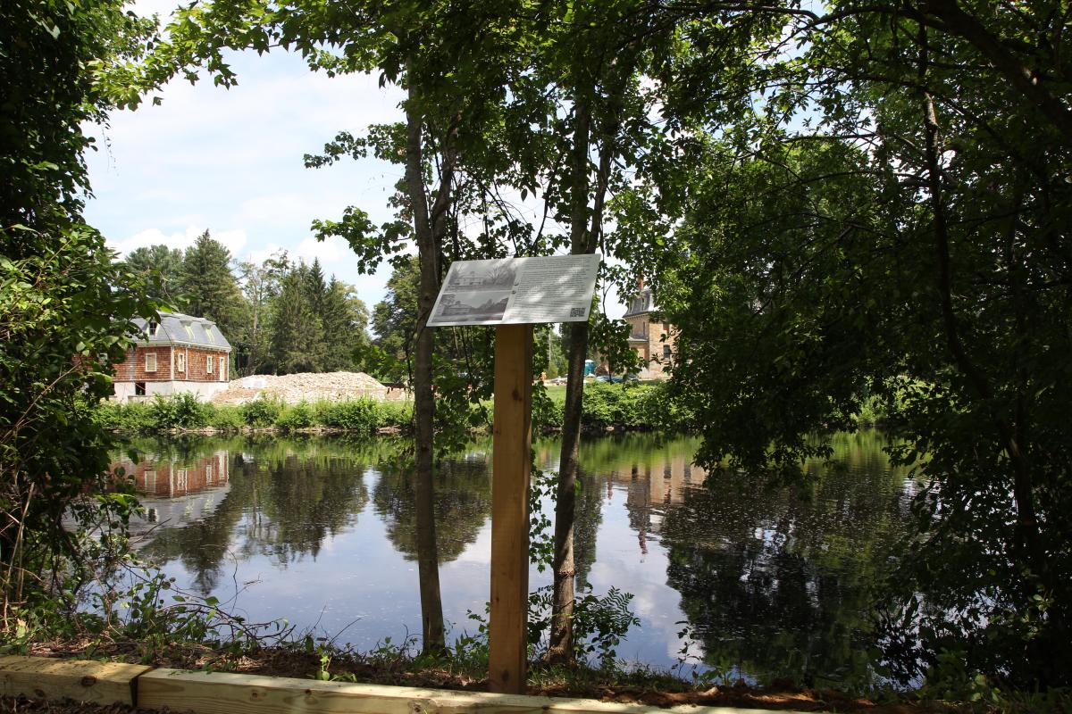 Alex Flynn, Historical Marker and Trail Enhancement 2018 Project, Historical Marker with QR Code