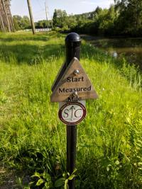 Start Measured Mile Marker