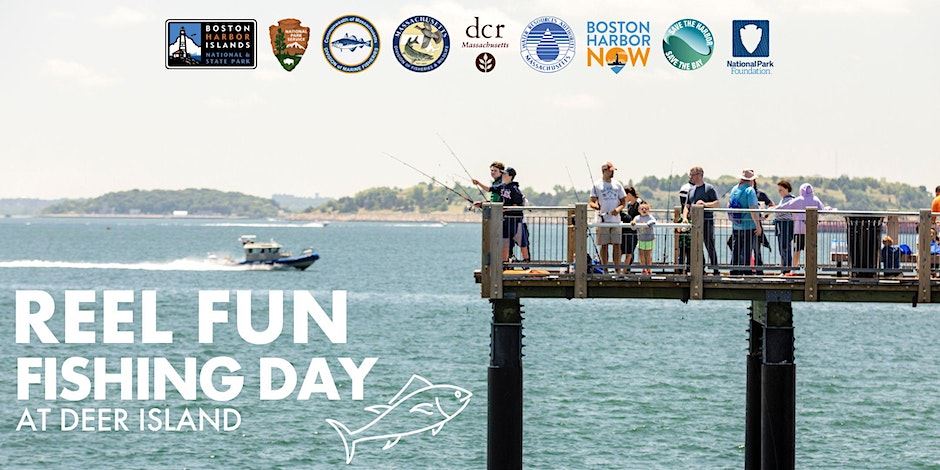 reel fun fishing day - deer island