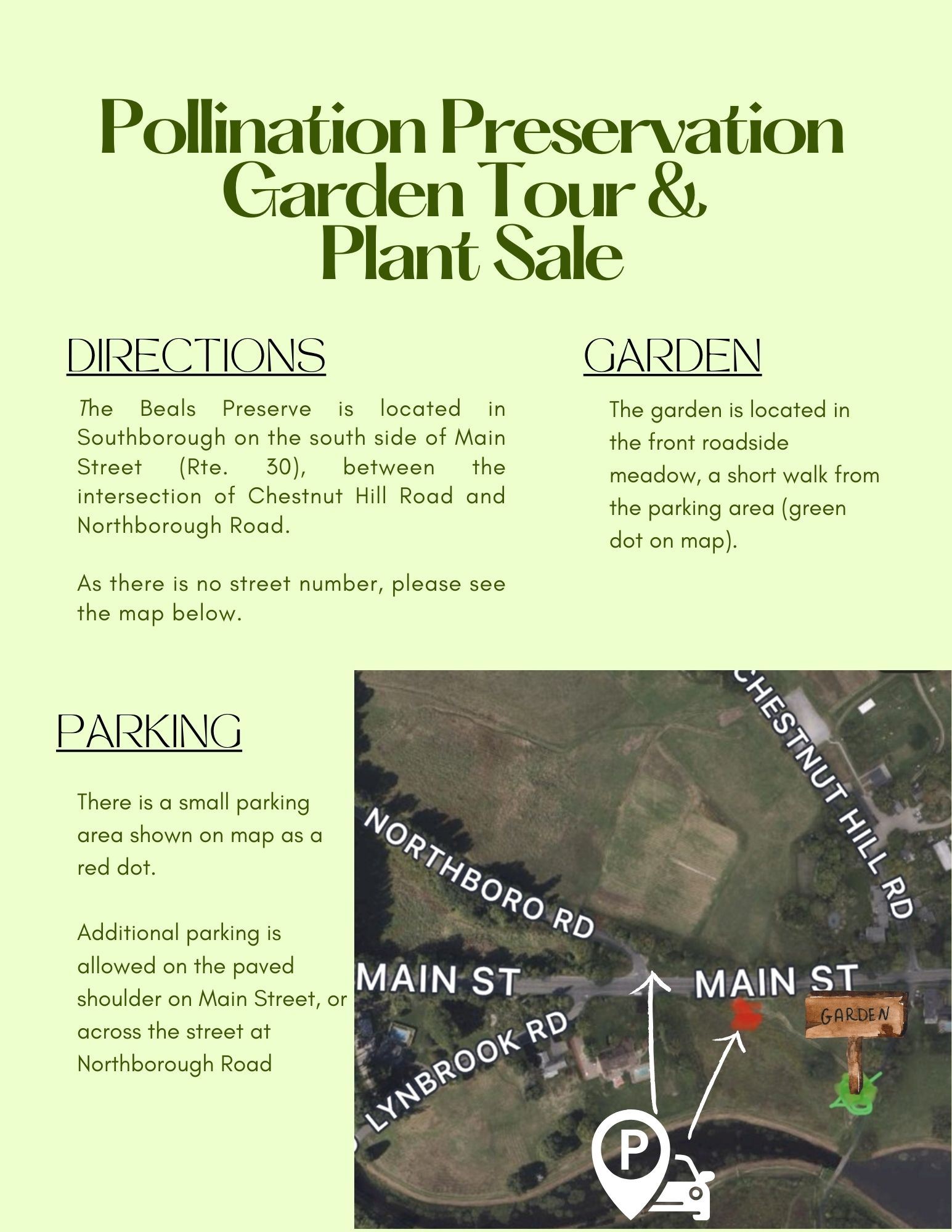 Pollination preservation