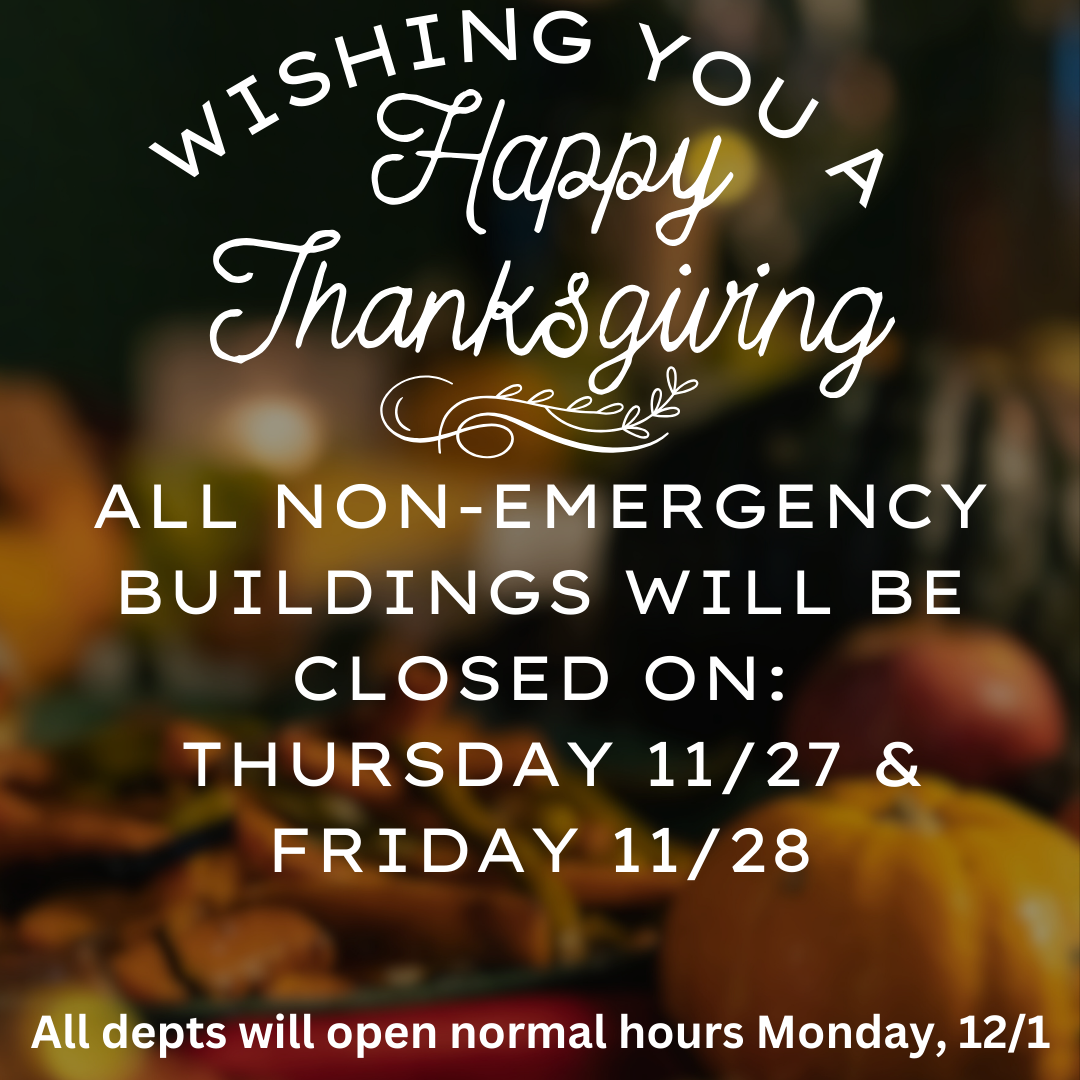 Thanksgiving Closure