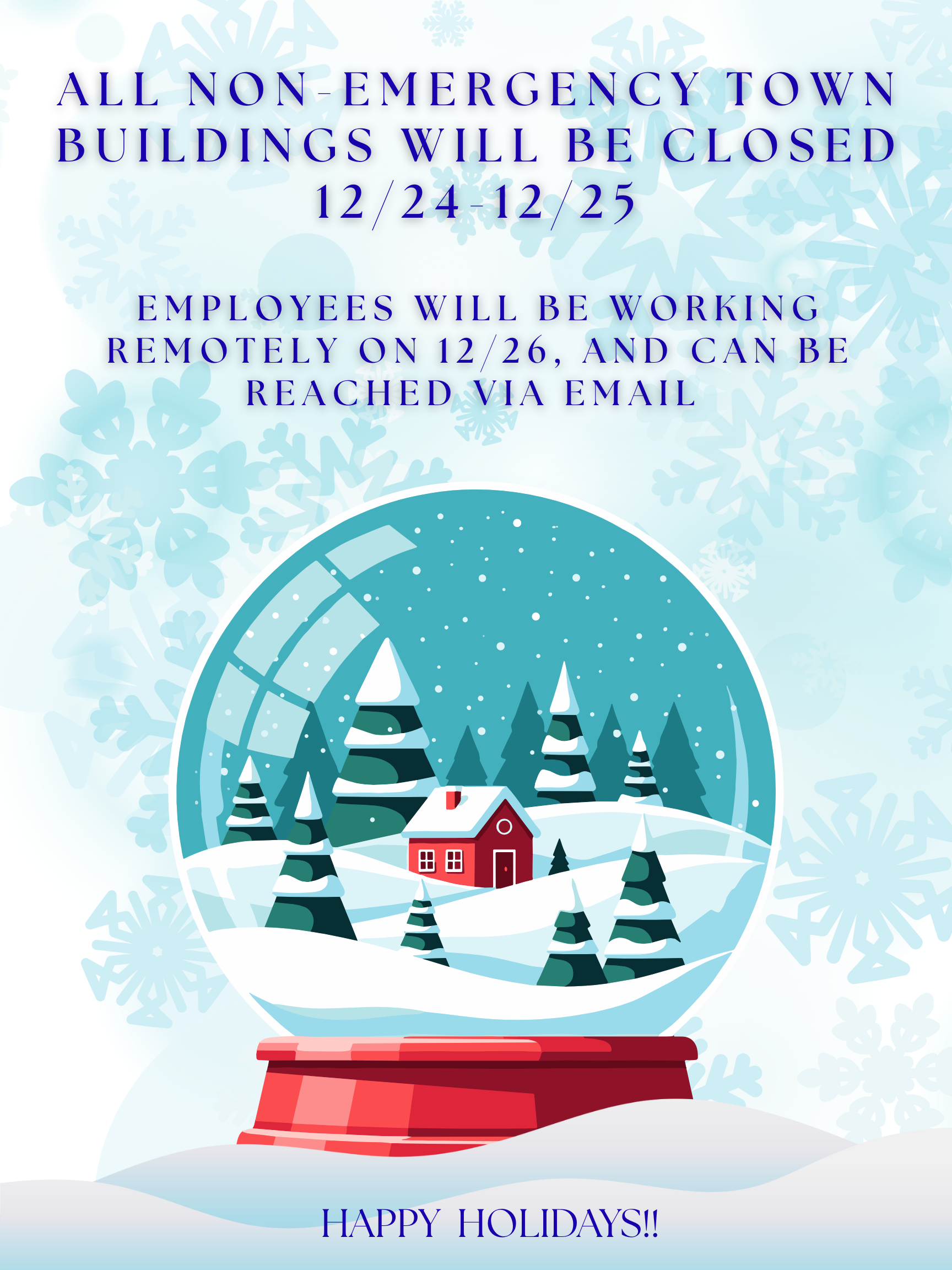 Town Buildings Closure