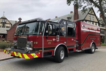 Engine 23 at St. Marks